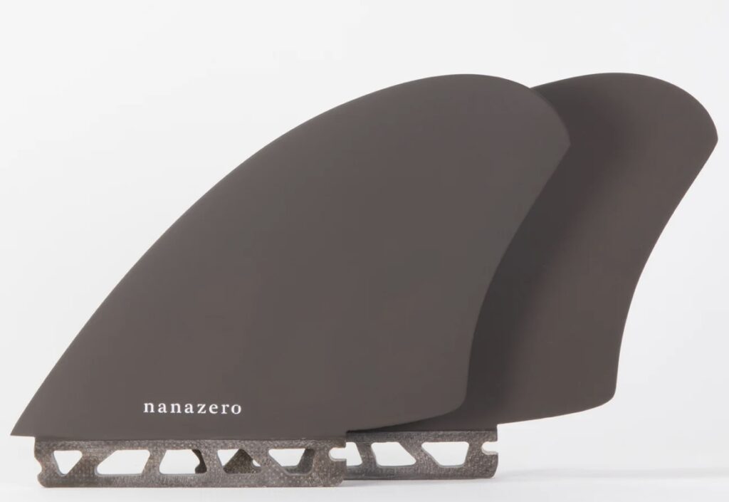 nanazero（ナナゼロ）サーフボード キールフィン ツインフィン