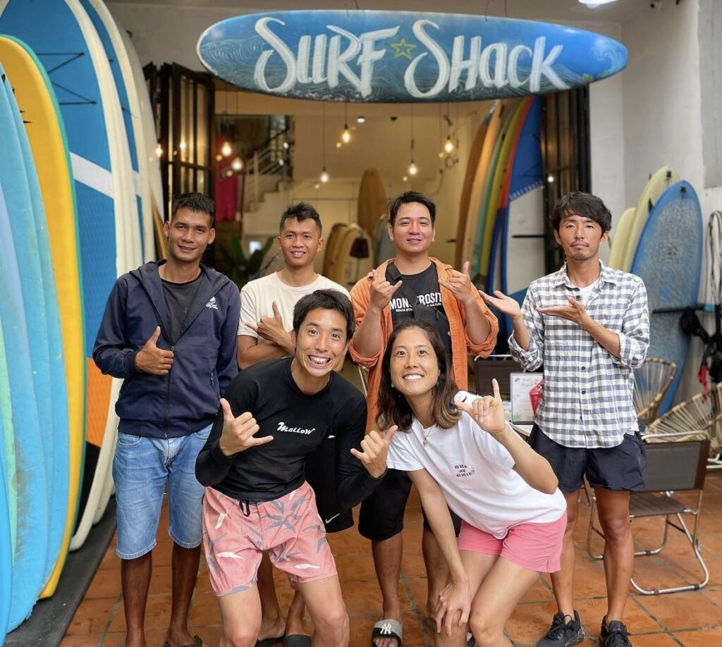 SurfShack ベトナム ダナン サーフショップ ボードレンタル サーフガイド サーフレッスン